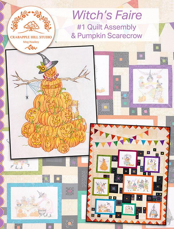 Witch's Faire #1 Quilt Assembly - Quilt Pattern