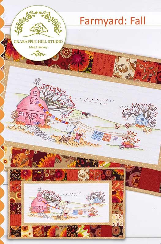 Farmyard Fall - Embroidery Pattern