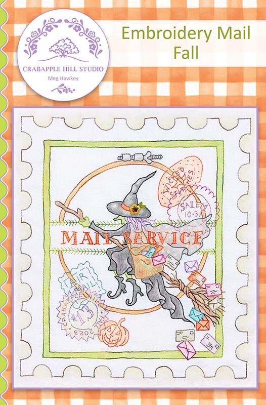 Embroidery Mail Fall - Halloween Embroidery Pattern