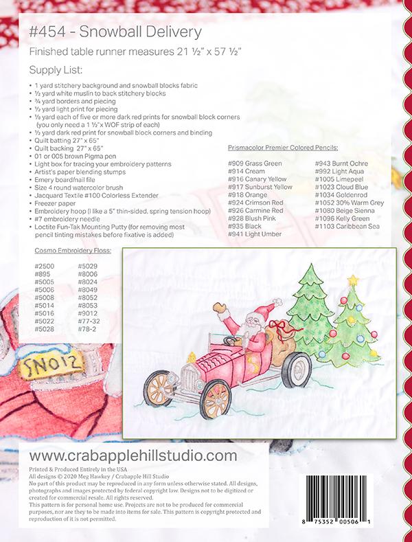 Snowball Delivery - Quilt Pattern