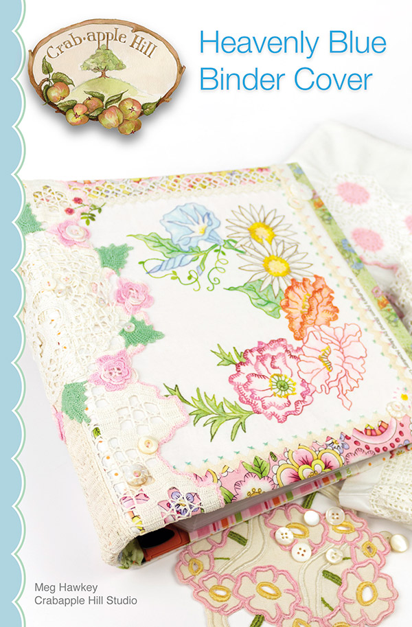 Heavenly Blue Binder Cover - Quilt Pattern