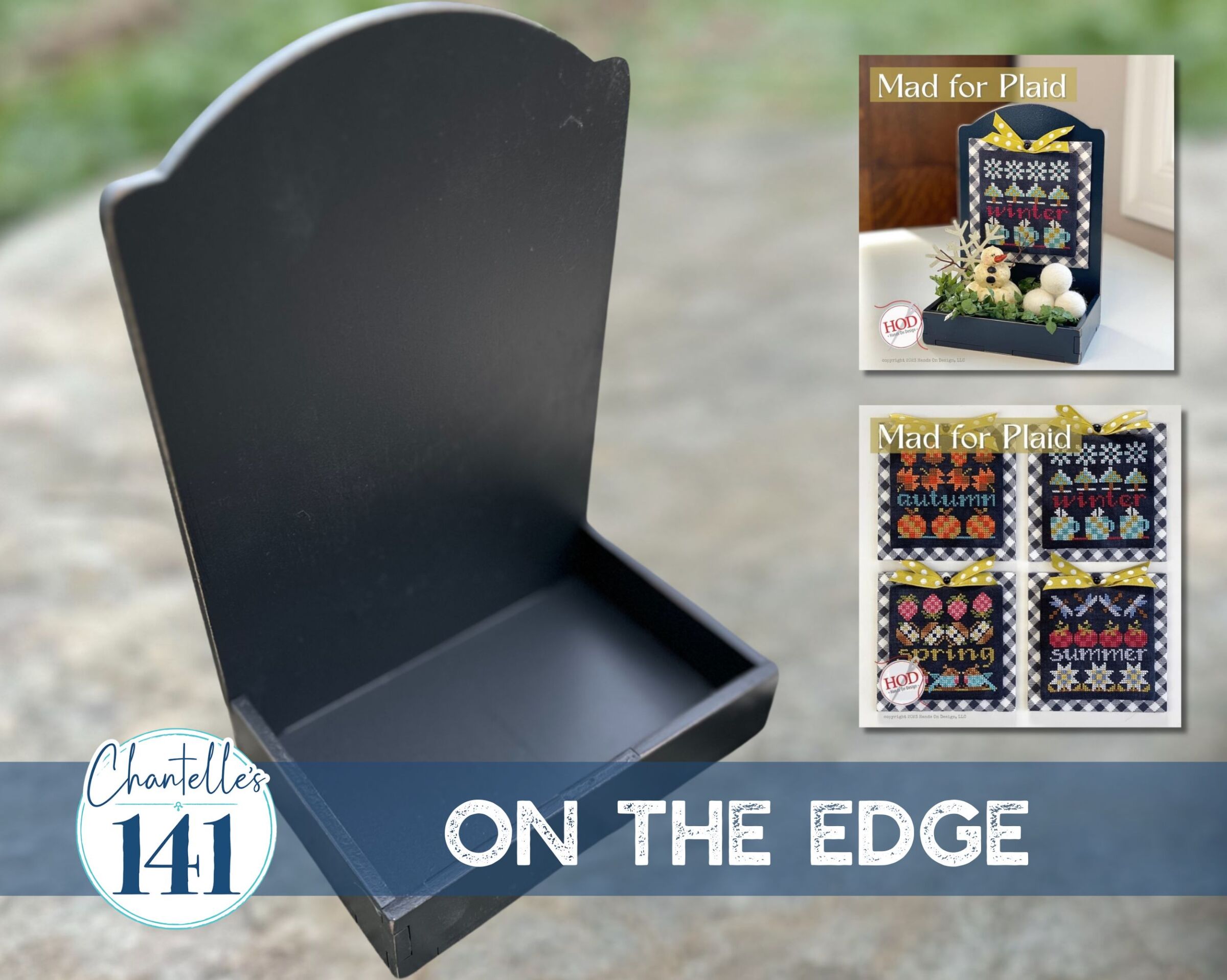 On The Edge - Unfinished Wood Display Frame