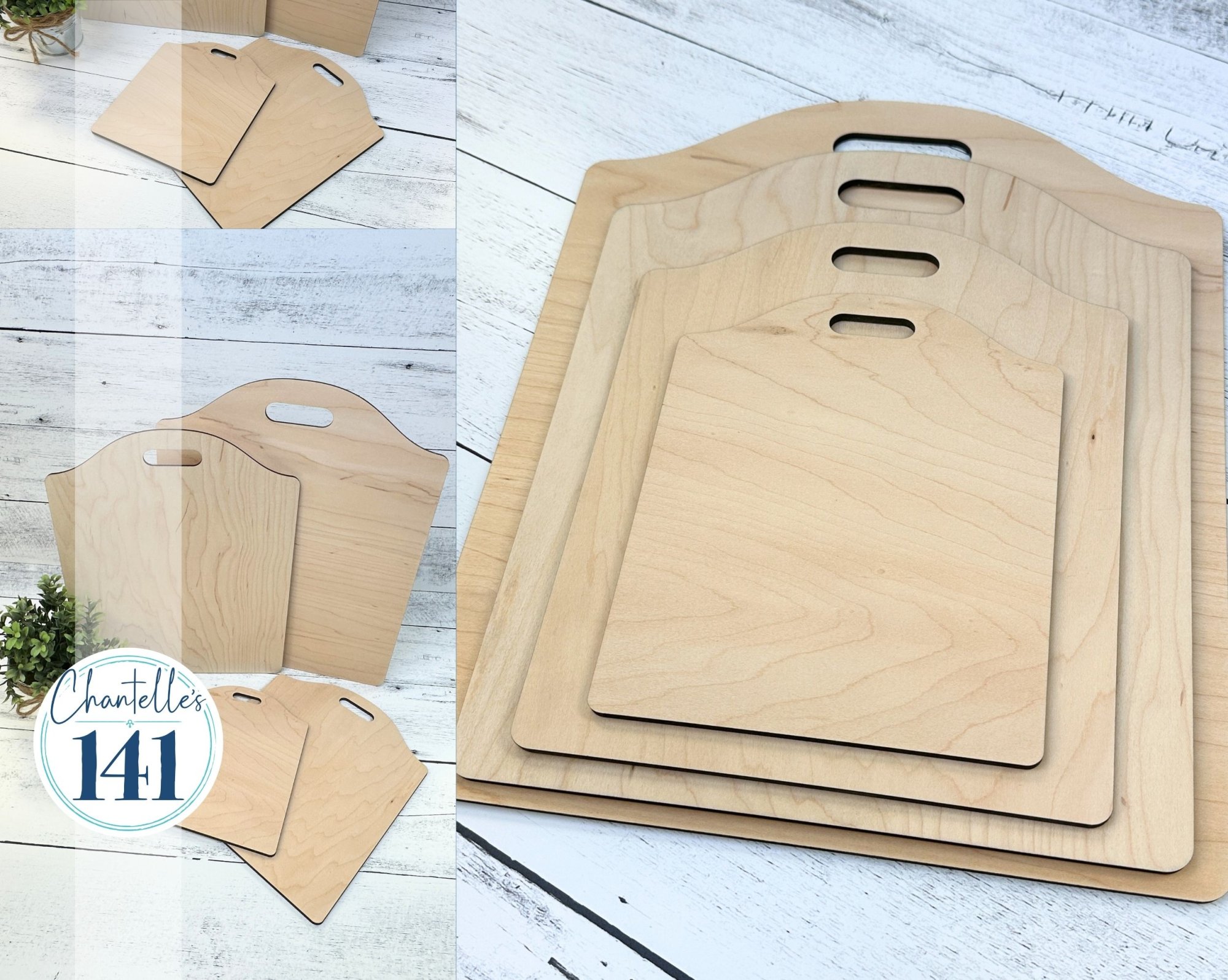 Everything Board Small - Unfinished Wood Display Frame