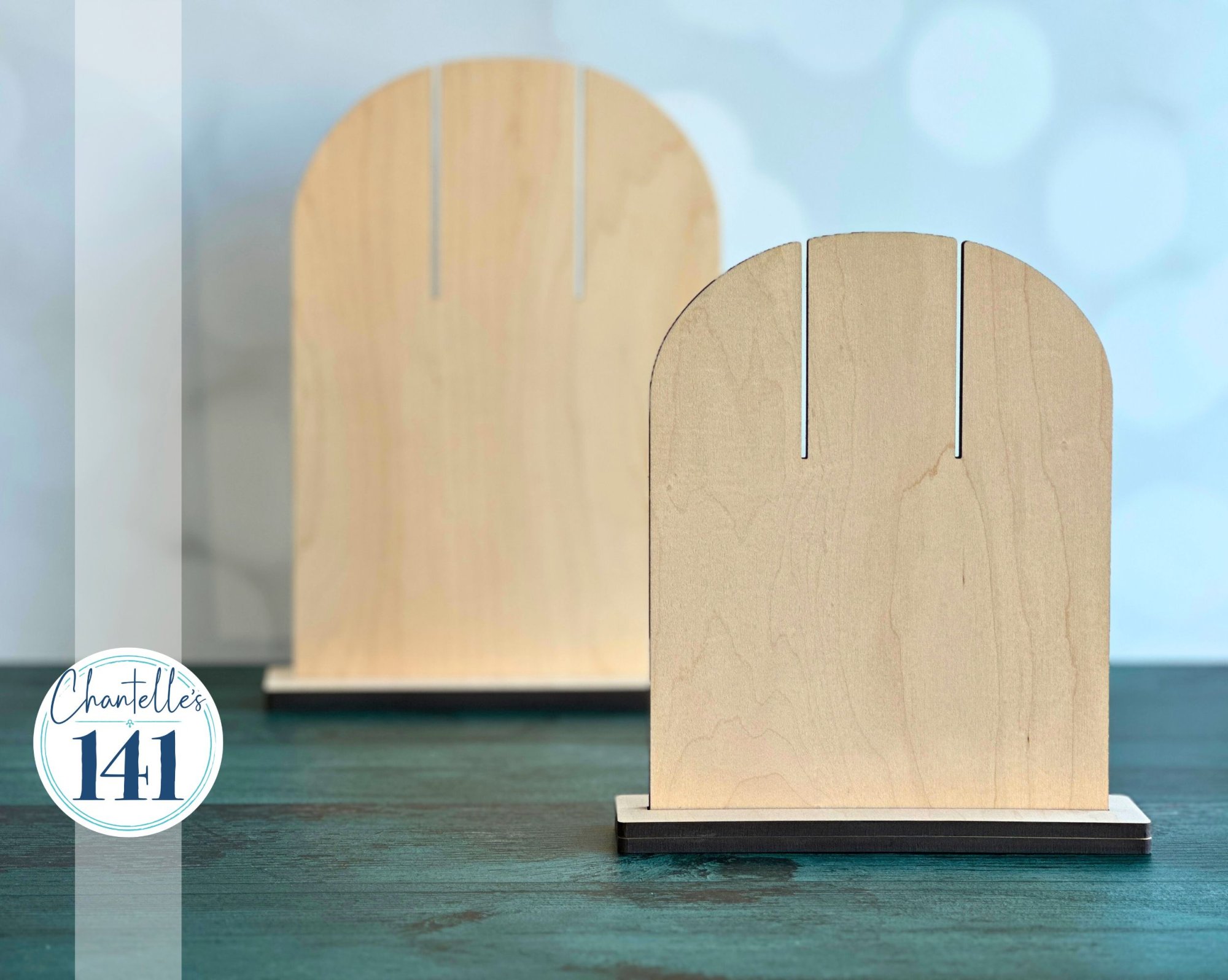 Plain Bender Board Tall - Unfinished Wood Display Frame