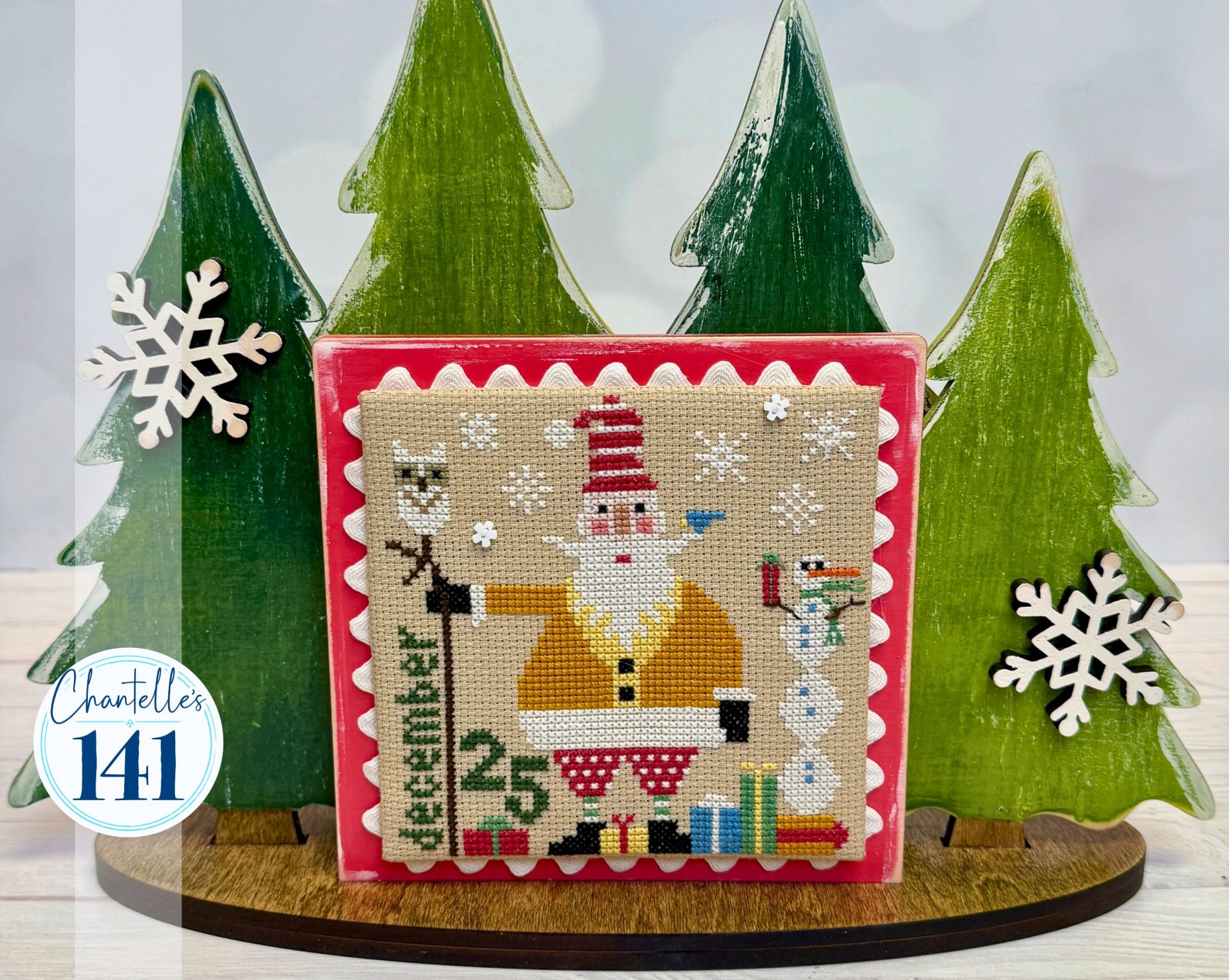 Winter Wonderland - Unfinished Wood Display Frame