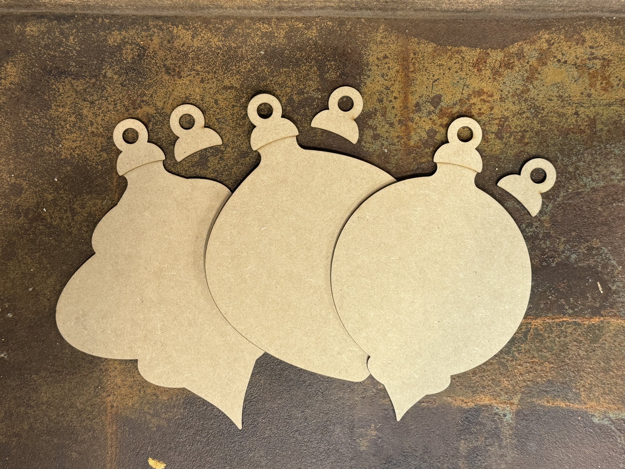 Bauble Bundle - Unfinished Wood Display Frame