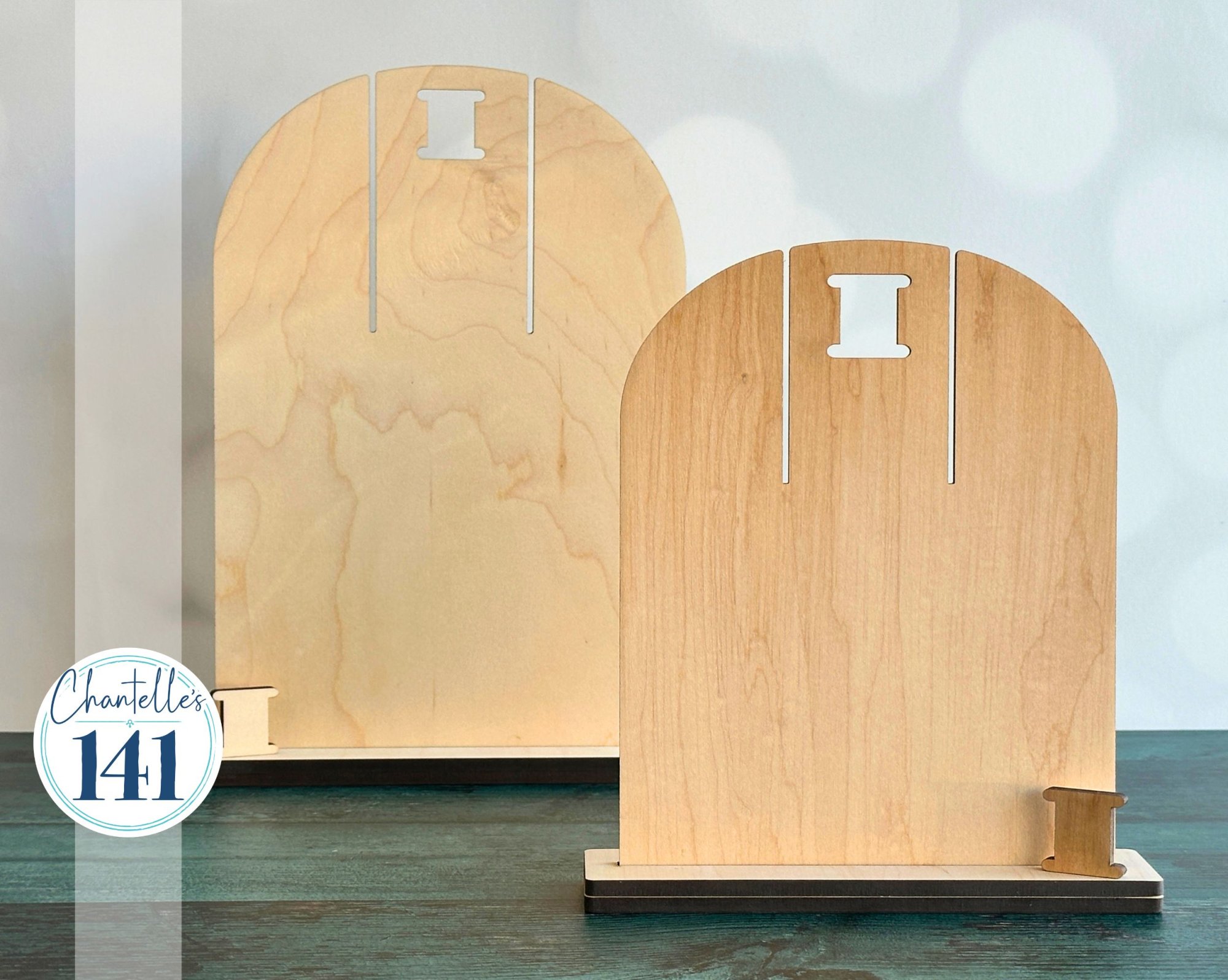 Bobbin Bender Board - Small - Unfinished Wood Display Frame