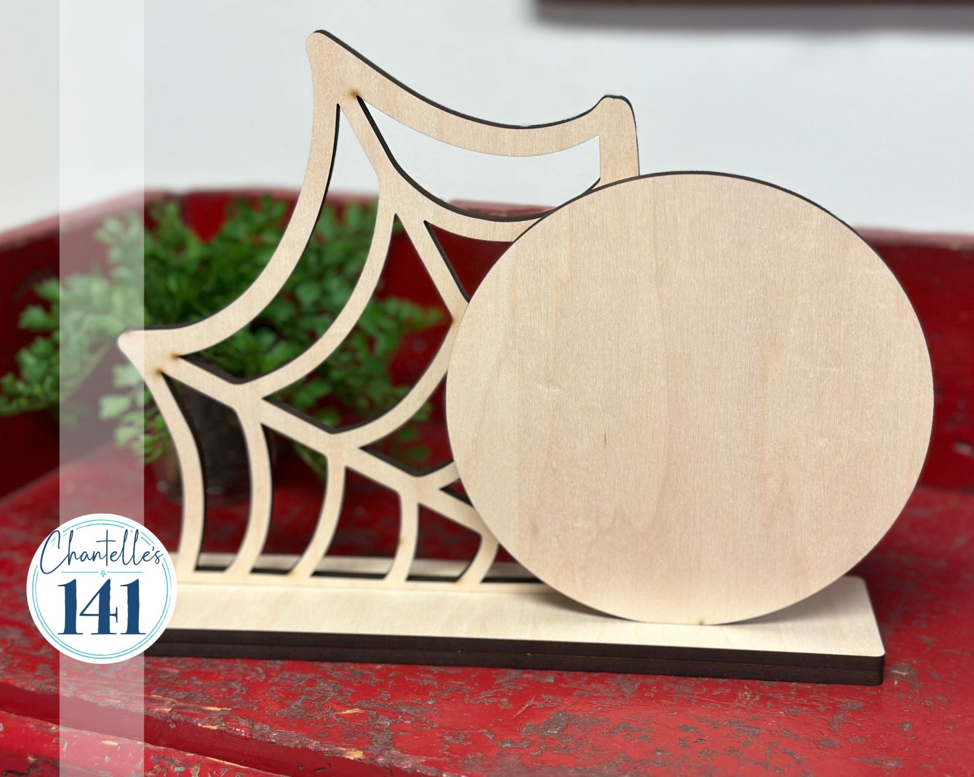 Cobweb Corner - Unfinished Wood Display Frame