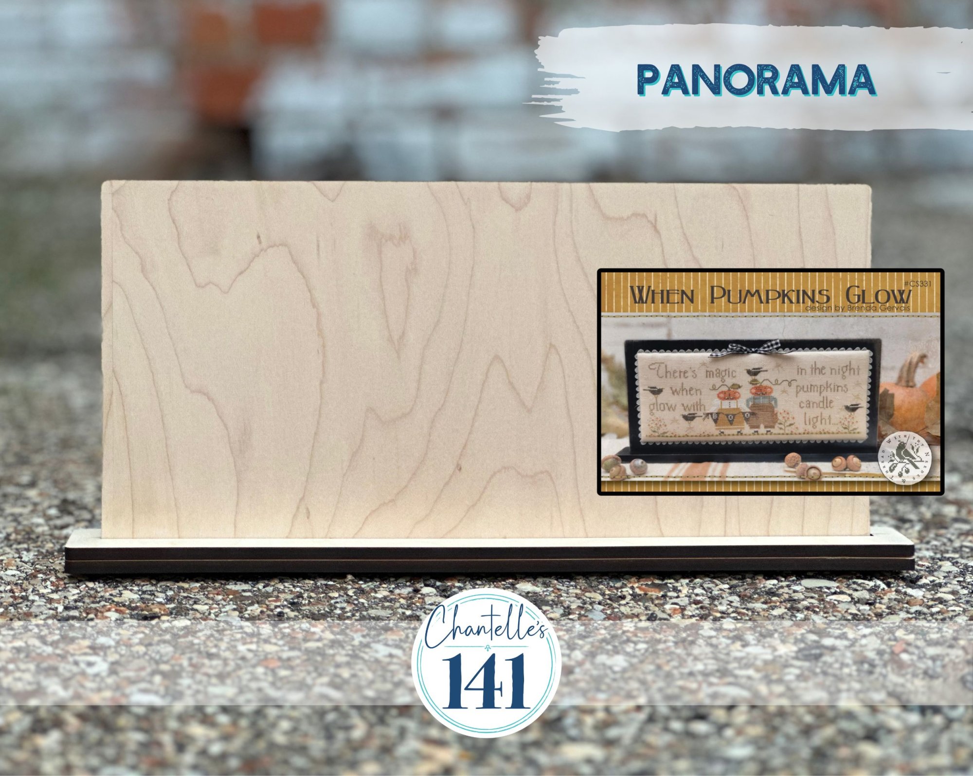 Panorama - Unfinished Wood Display Frame