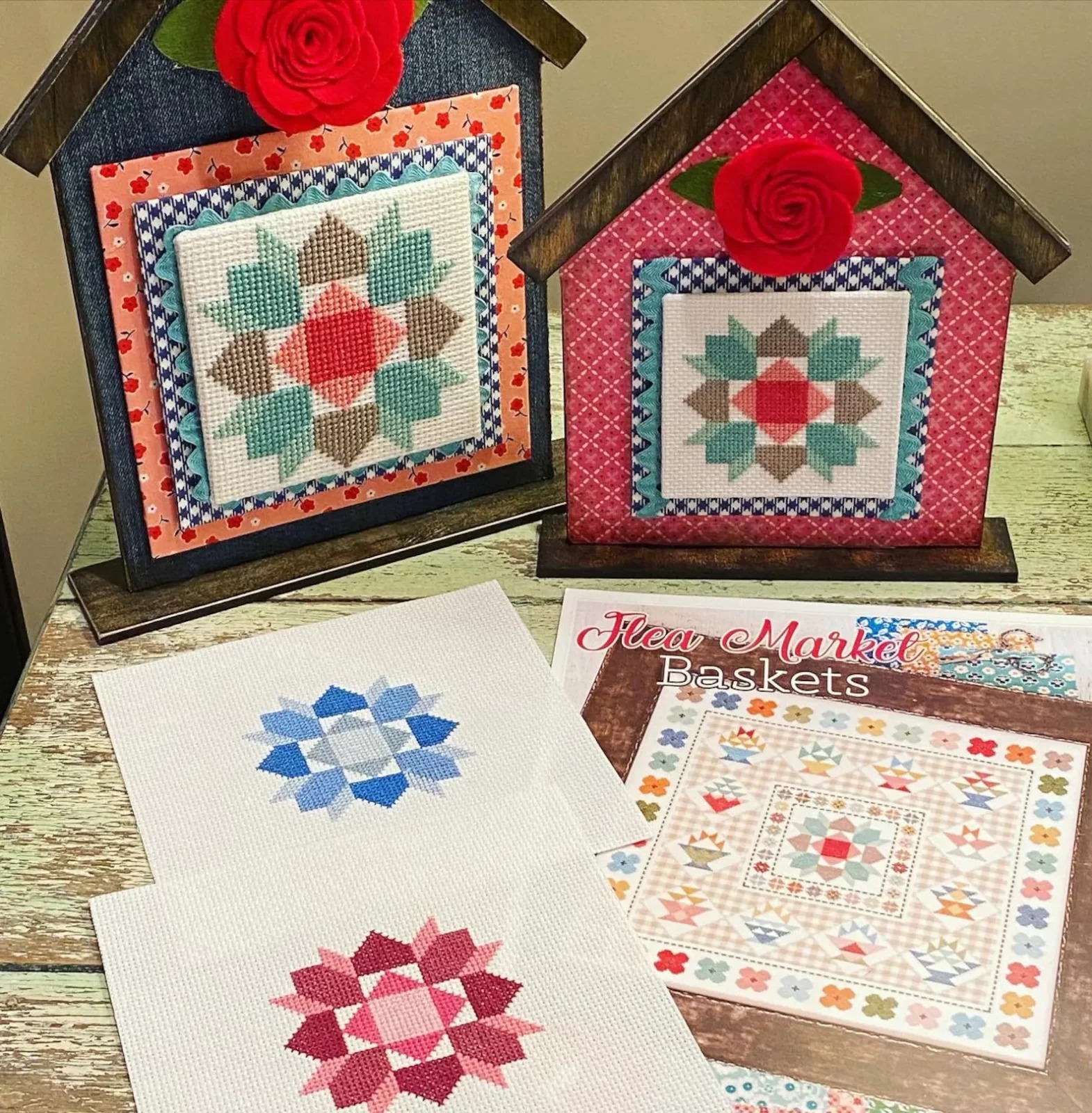 Standing House - Small - Unfinished Wood Display Frame