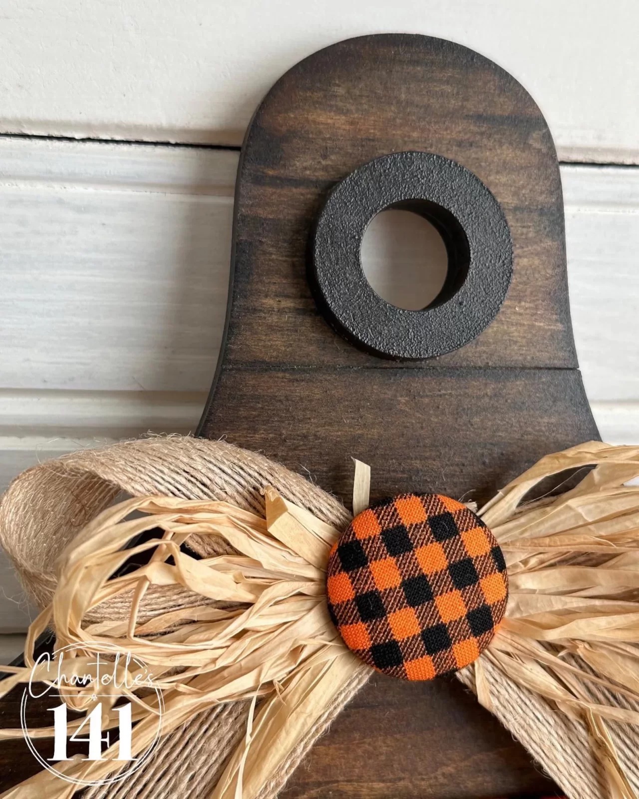 Cow Tag - Unfinished Wood Display Frame