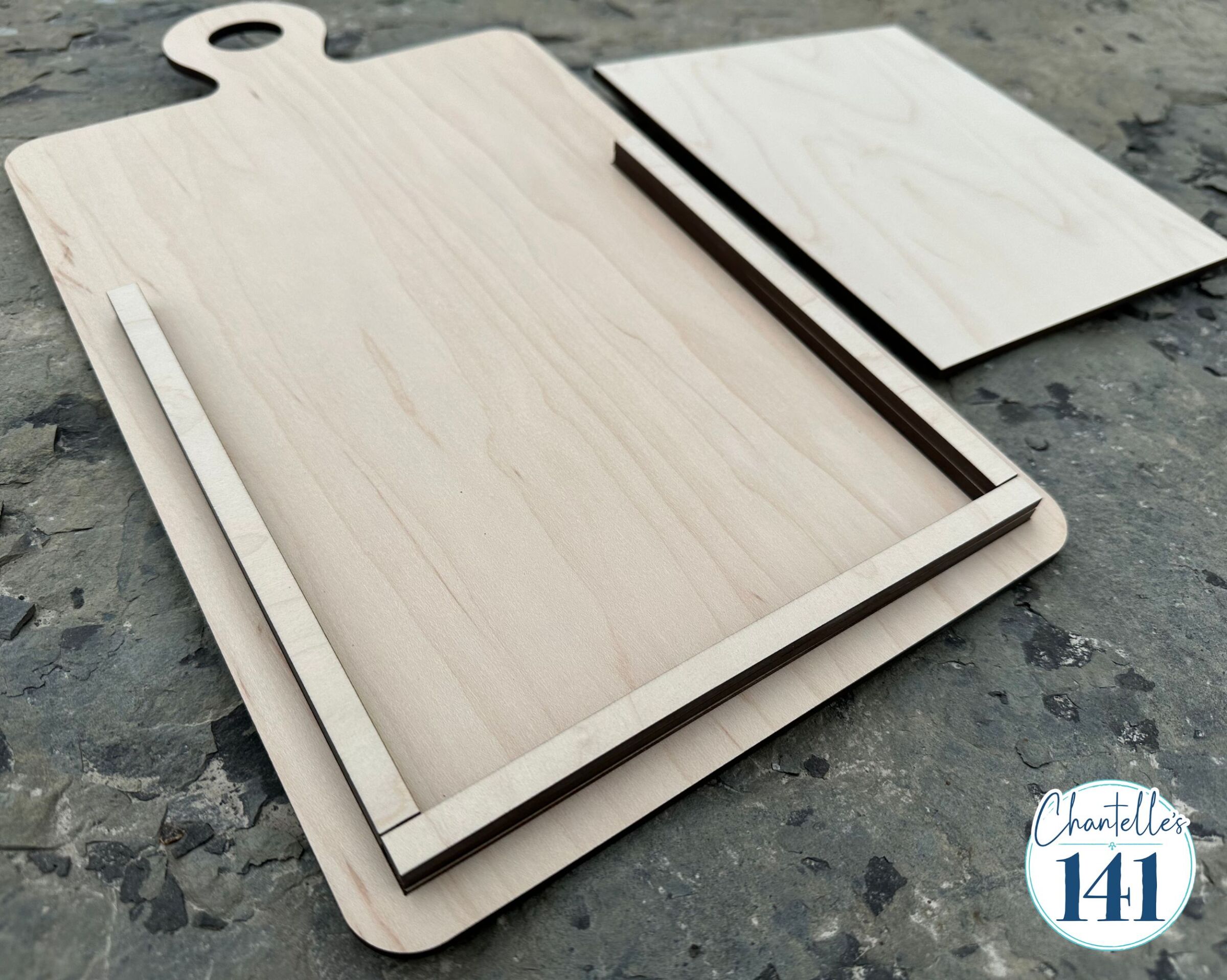 Plentiful Pocket - Unfinished Wood Display Frame