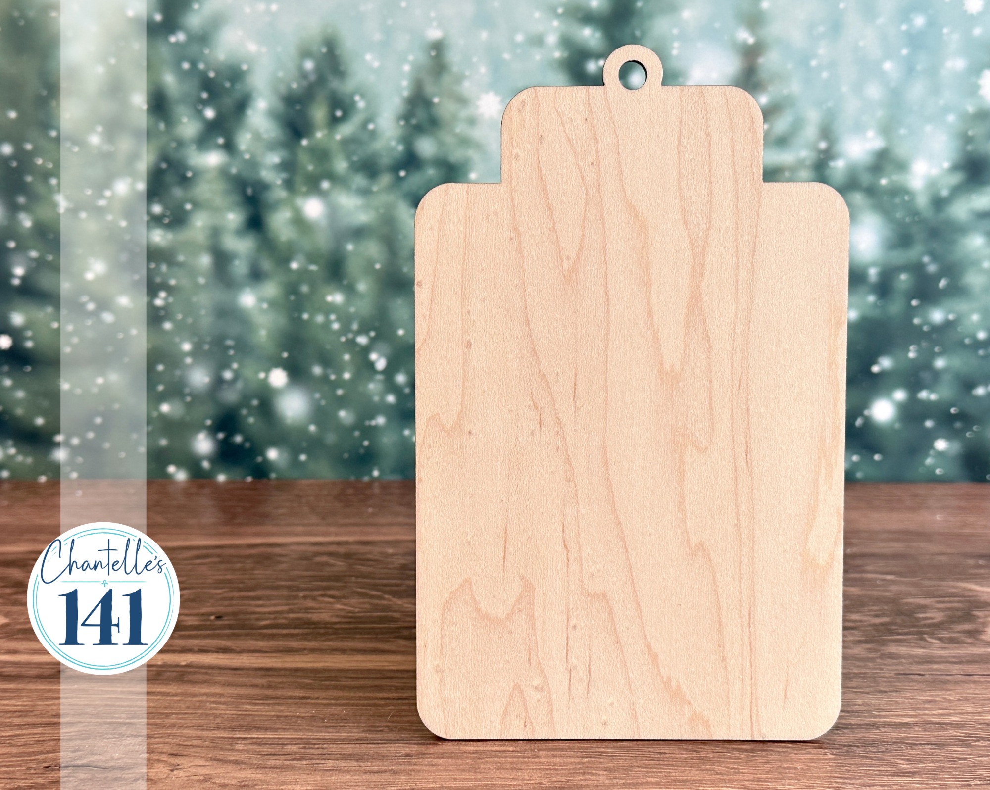 Ornament Collection - Jar - Unfinished Wood Display Frame