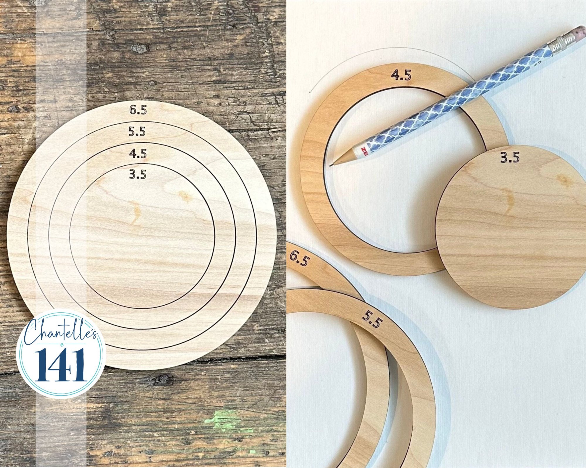 Circle Cutting Tool Set - Cross Stitch Finishing Accessory