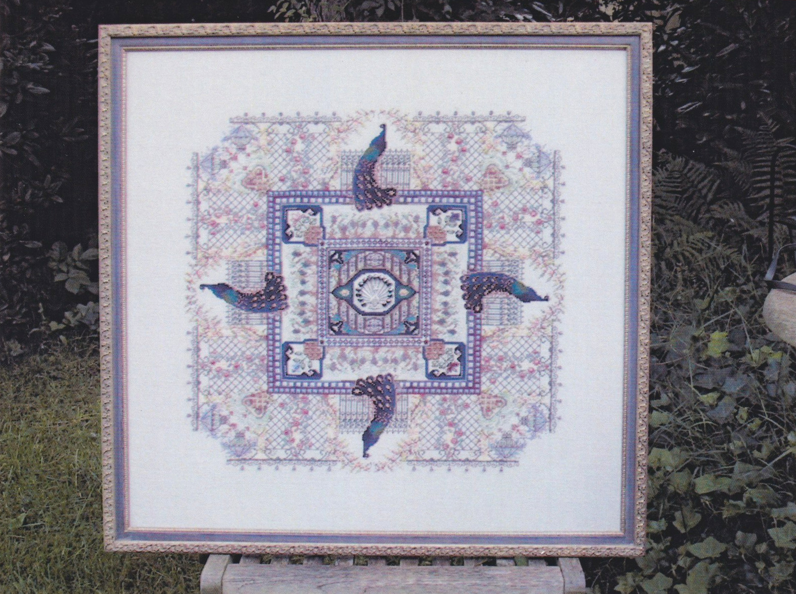 Misty Morning Vineyard - Cross Stitch Pattern