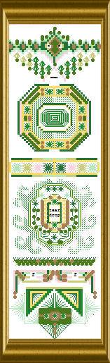 Emerald - Cross Stitch Pattern