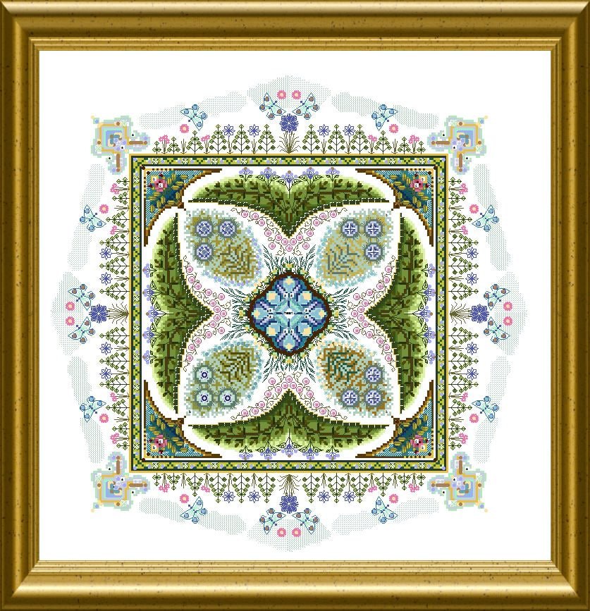 Summer Knotgarden, The - Cross Stitch Pattern