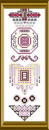 Ruby - Cross Stitch Pattern