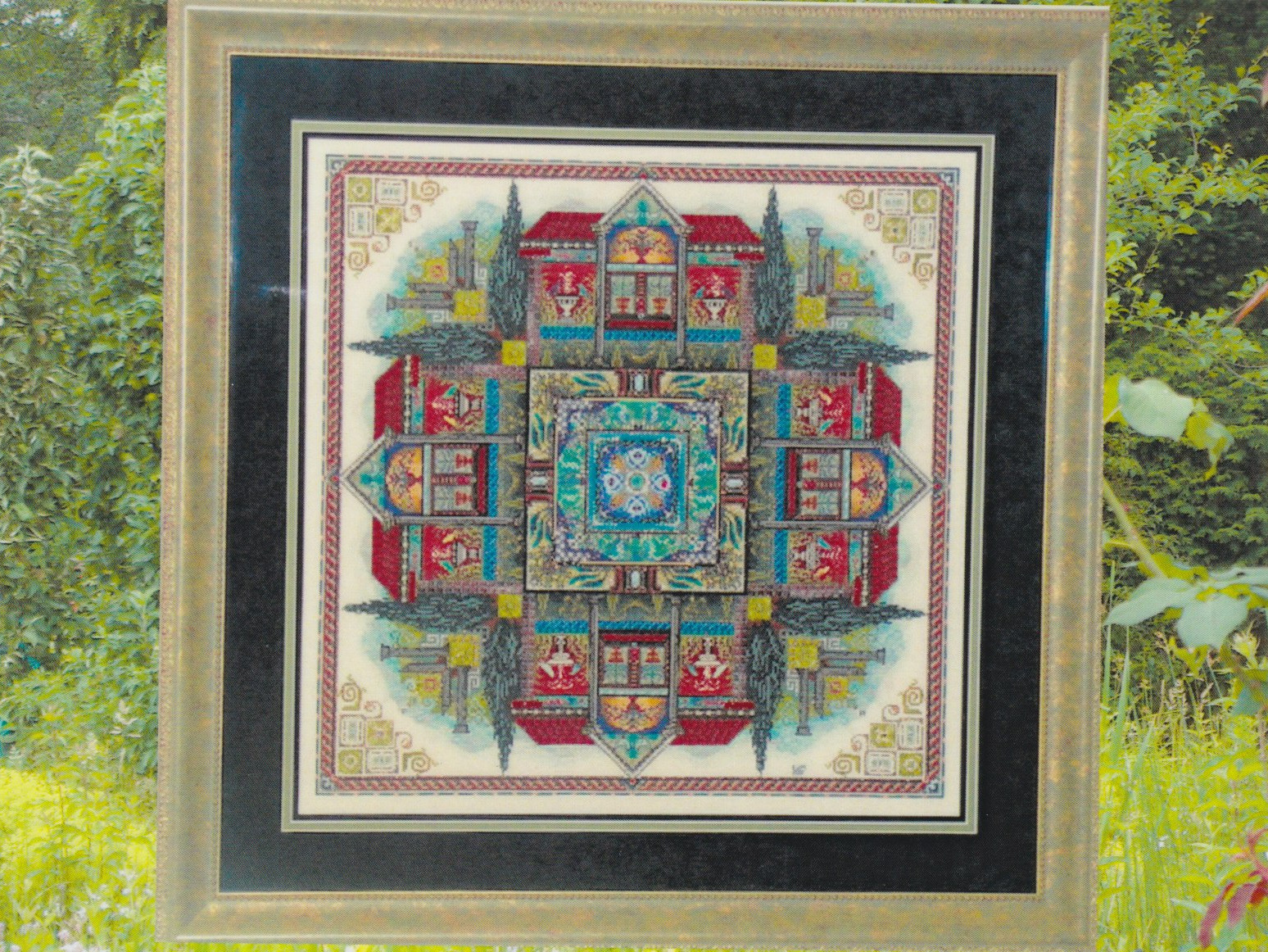 Pompeji Garden - Cross Stitch Pattern