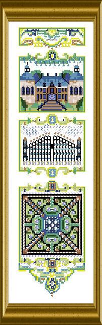 Mini Castle I - Cross Stitch Pattern