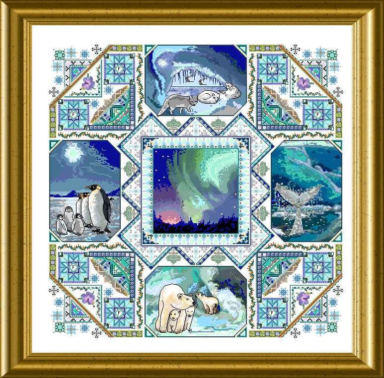 The Polar Mandala - Cross Stitch Pattern