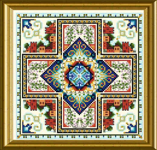Mini Mandala Mystery 03 - Cross Stitch Pattern
