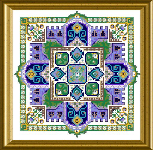 Mini Mandala Mystery 04 - Cross Stitch Pattern