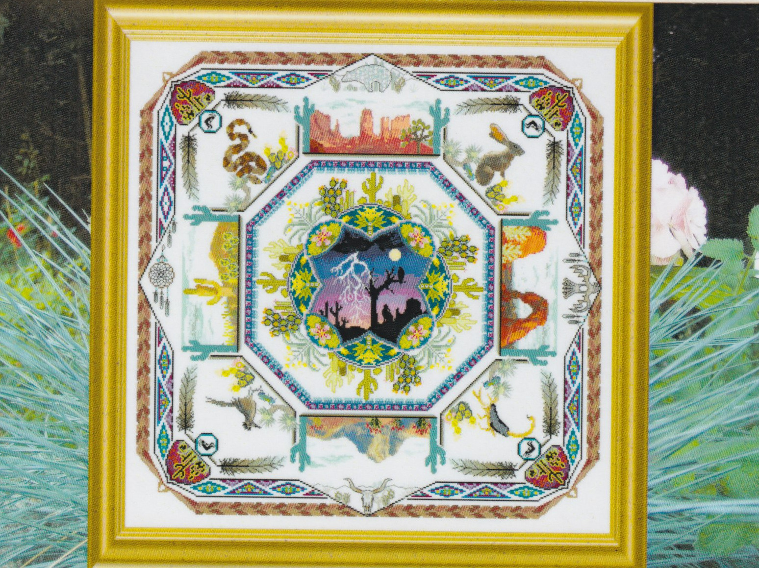 The Desert Mandala - Cross Stitch Pattern
