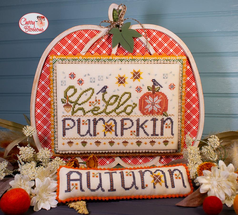 Hello Pumpkin - Cross Stitch Pattern