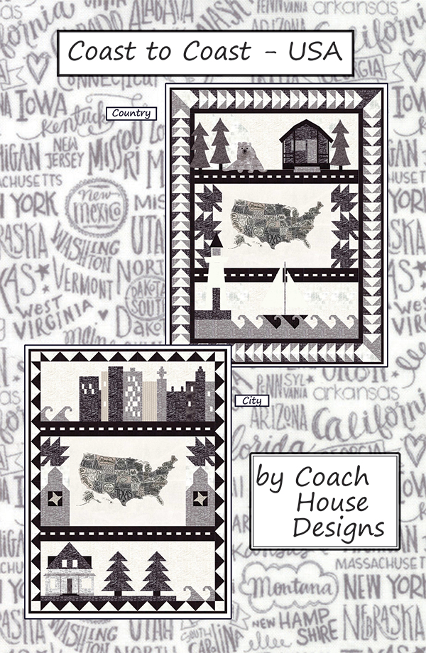 Coast To Coast USA - Quilt Pattern