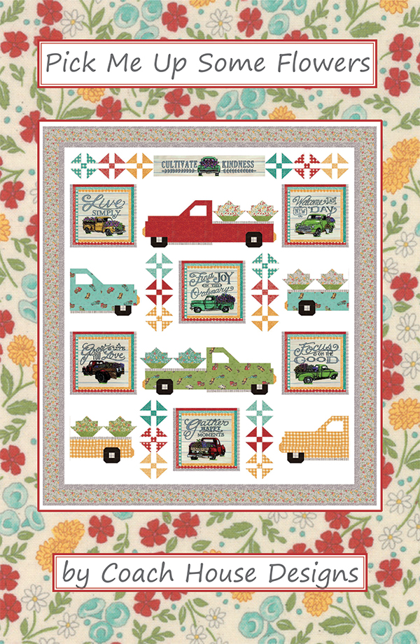 Pick Me Up Some Flowers - Quilt Pattern