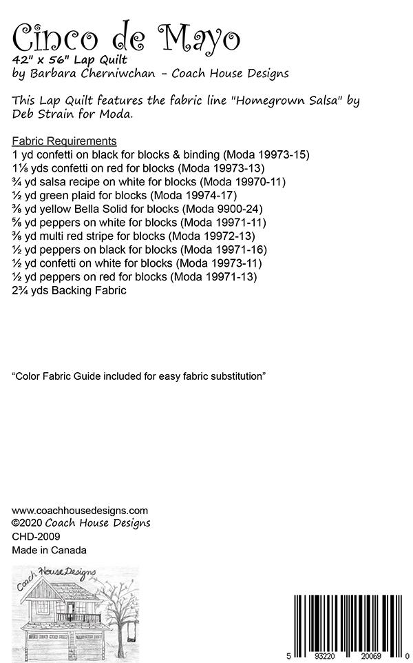 Cinco De Mayo - Quilt Pattern