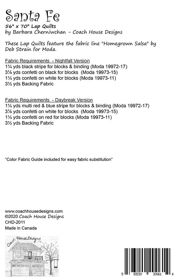 Santa Fe - Quilt Pattern
