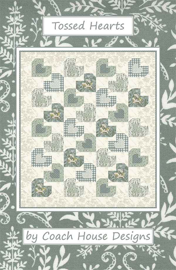 Tossed Hearts - Quilt Pattern