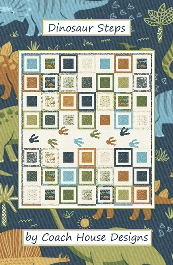 Dinosaur Steps - Quilt Pattern