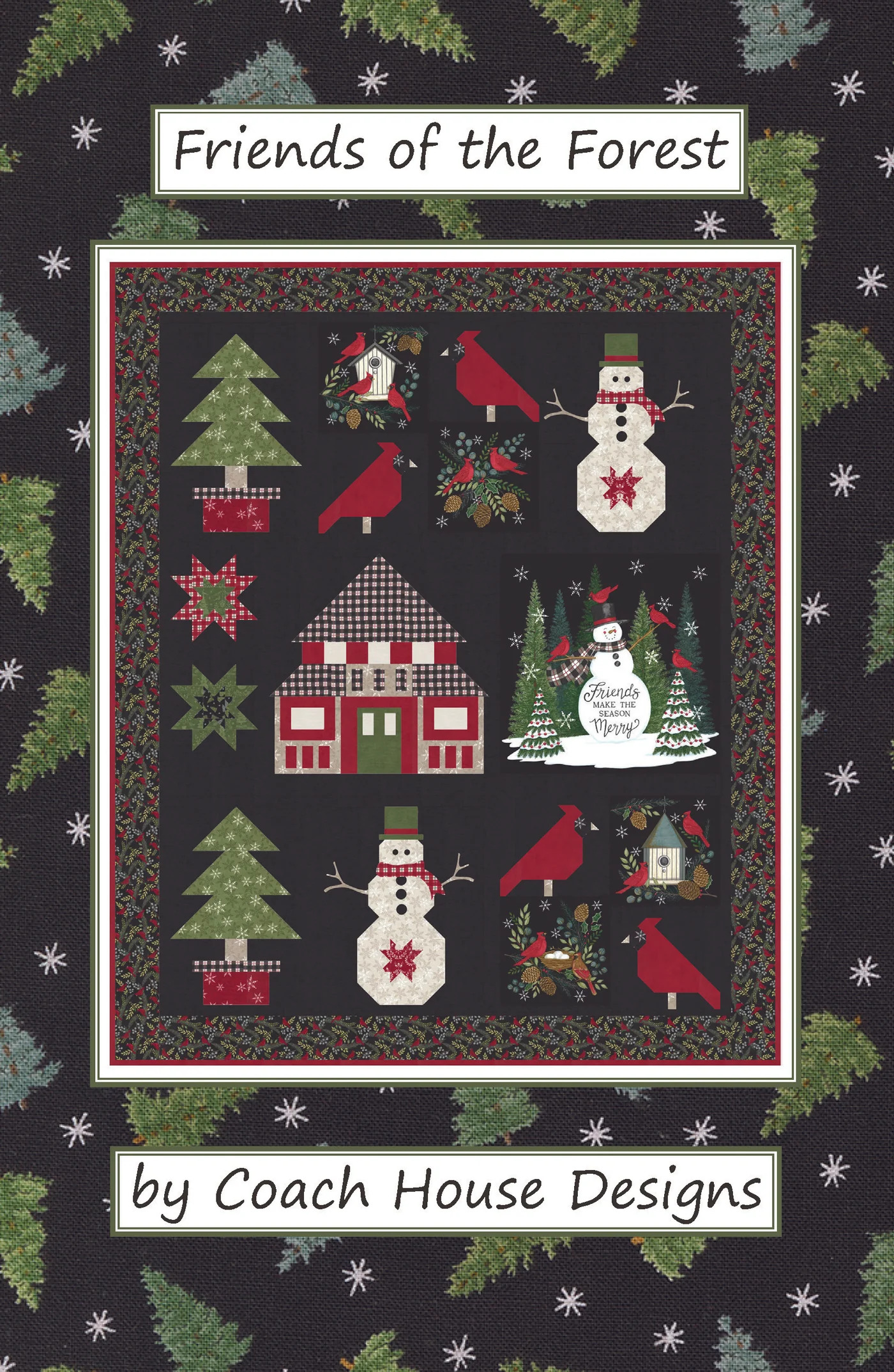Friends of the Forest - Quilt Pattern