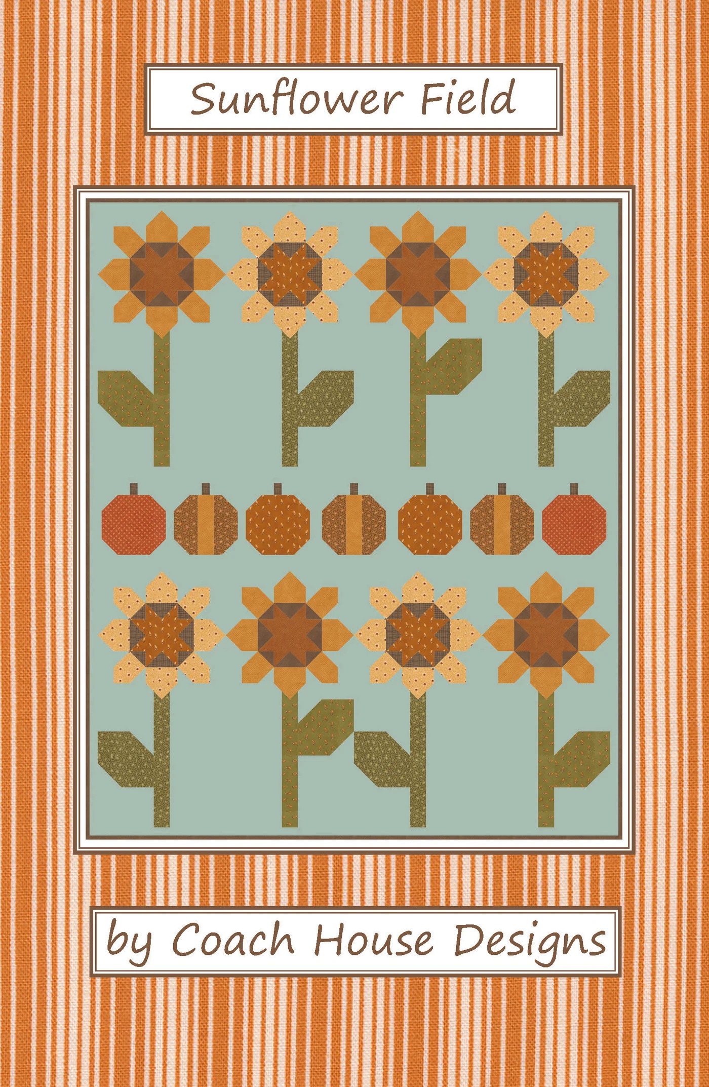 Sunflower Field - Quilt Pattern