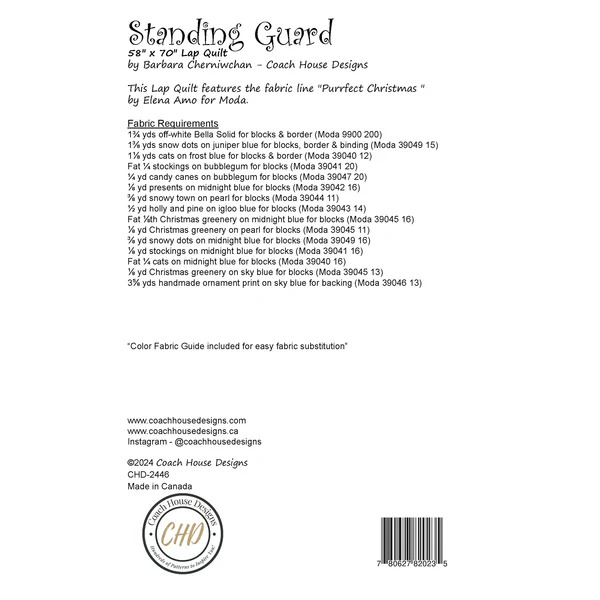Standing Guard - Quilt Pattern
