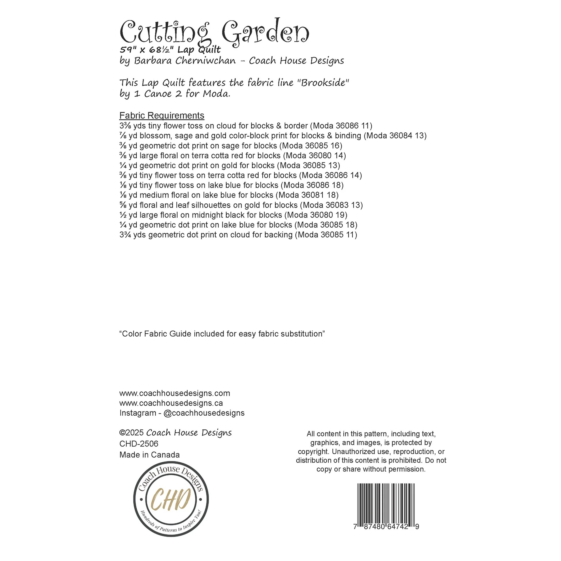 Cutting Garden - Quilt Pattern