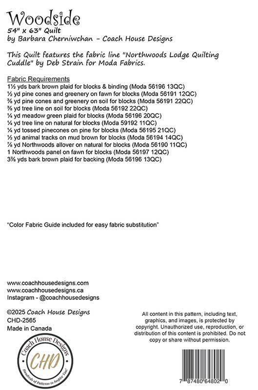 Woodside - Quilt Pattern