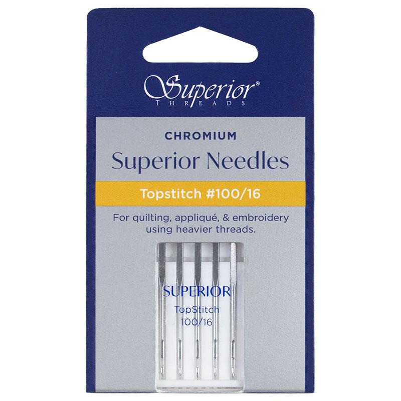 Chromium Needles 100/16 5ct 