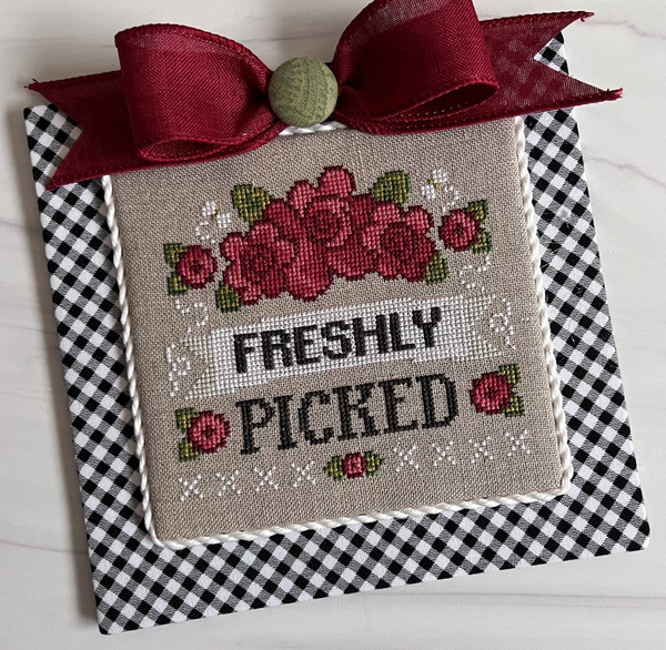 Freshly Picked - Cross Stitch Pattern