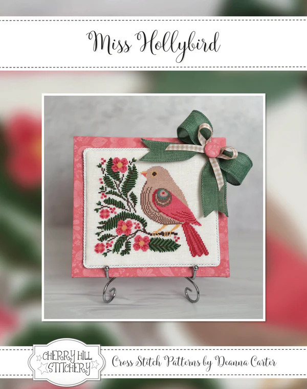 Miss Hollybird - Christmas Cross Stitch Pattern