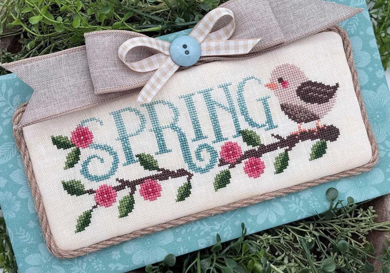 Spring Perch - Cross Stitch Pattern