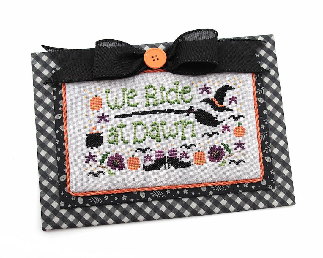 Broom Squad - Halloween Cross Stitch Pattern