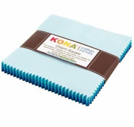 5in Squares Kona Cotton Pool Party Charm Pack 42pcs