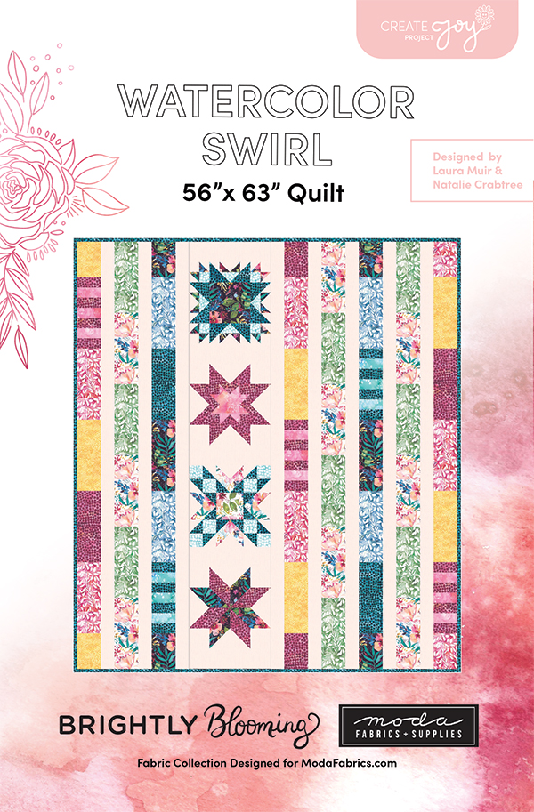 Watercolor Swirl - Quilt Pattern