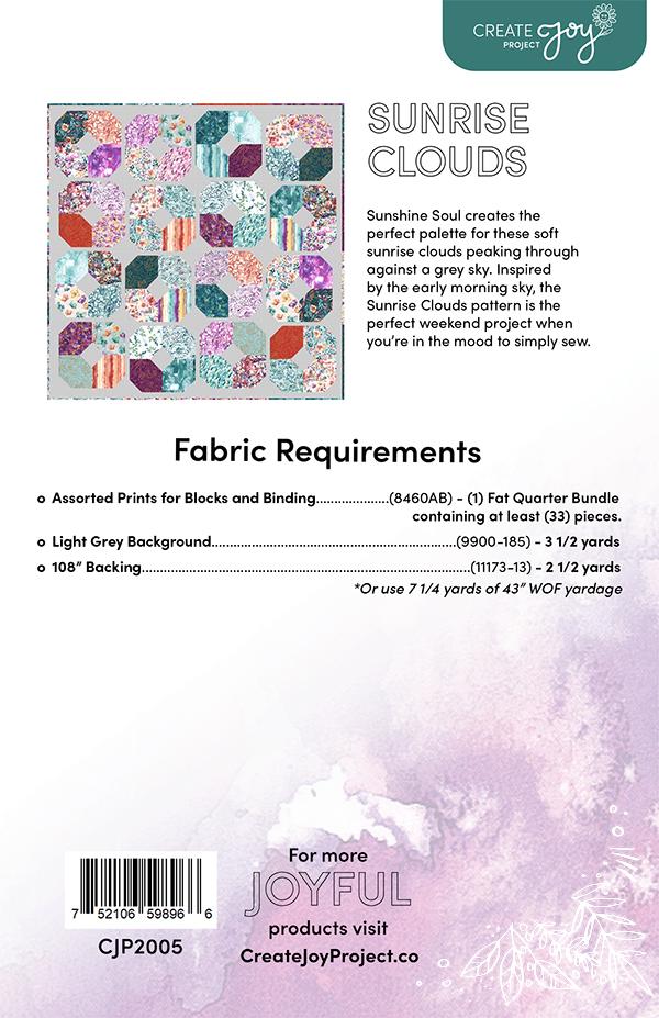 Sunrise Clouds - Quilt Pattern