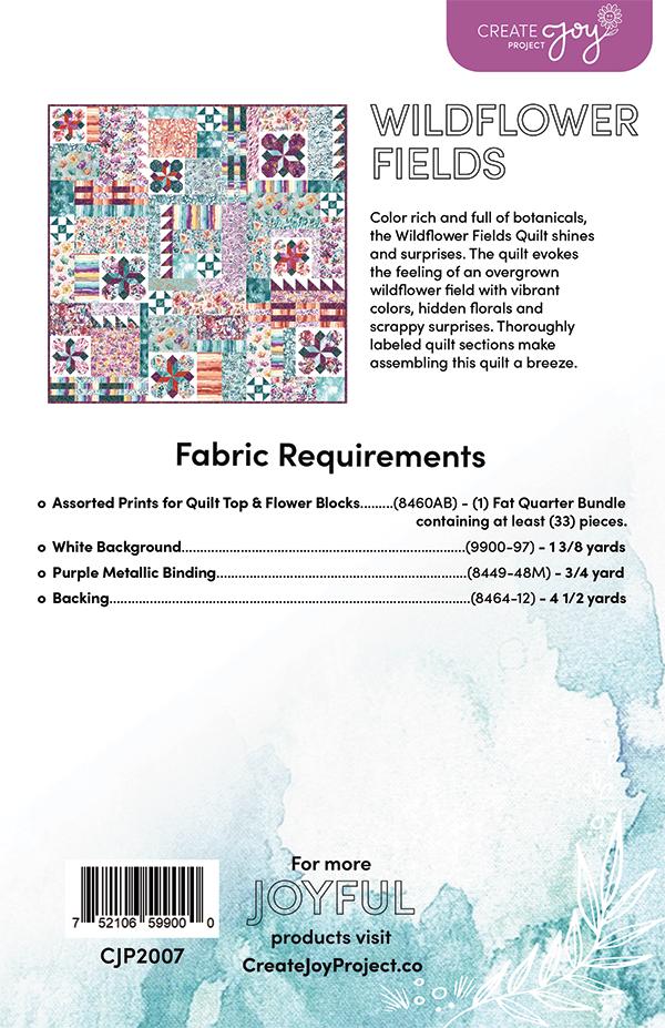 Wildflower Fields - Quilt Pattern