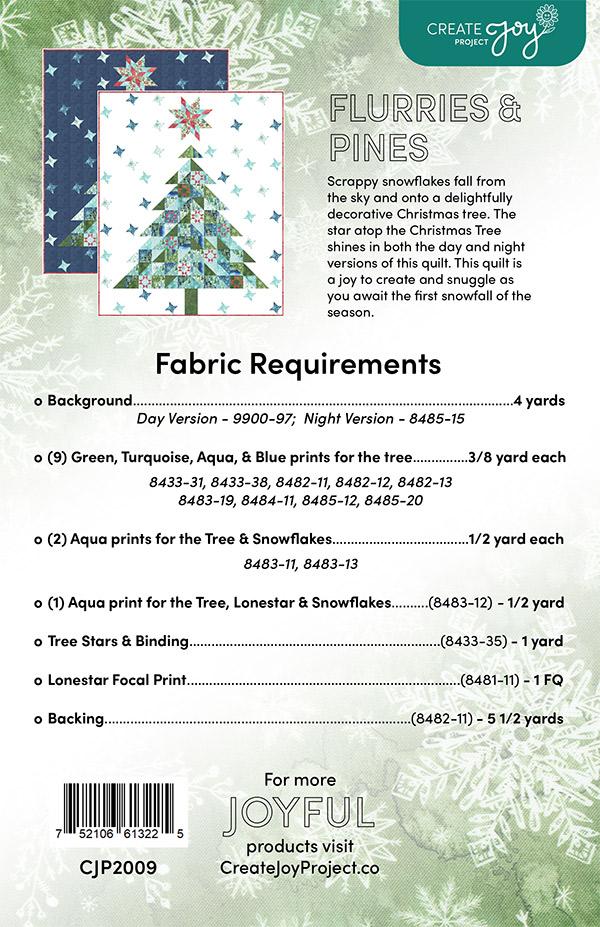 Flurries and Pines - Quilt Pattern